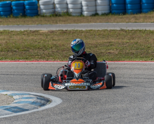 matteo colombo kart crg gara